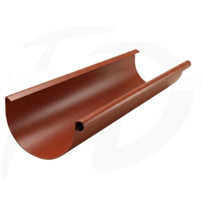 Rynna stalowa Inguri ⌀ 125 długość 4m kolor ceglasty